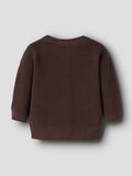 Product image thumbnail 2 WAFFLE KNITTED CARDIGAN, French Roast