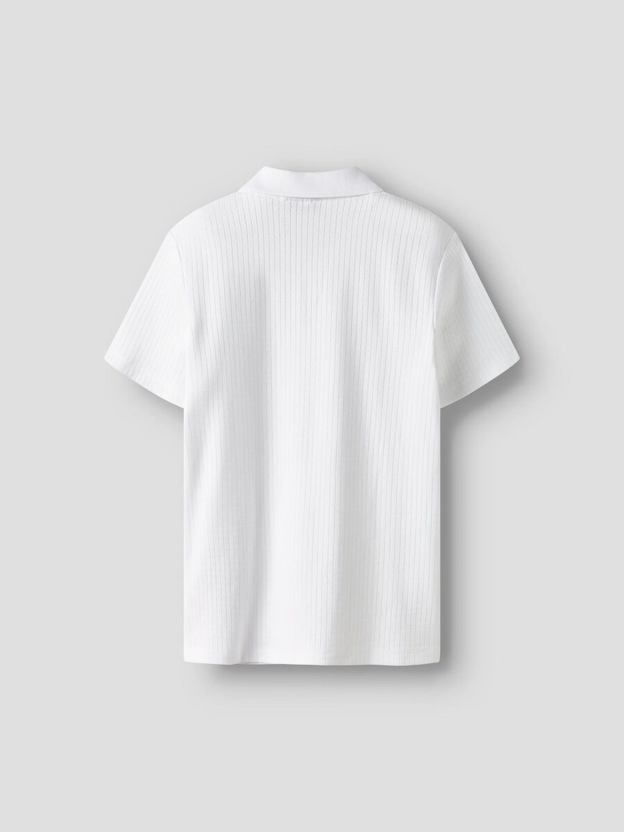 name it ØKOLOGISK BOMULD POLO, Bright White, highres - 13244152_BrightWhite_002.jpg