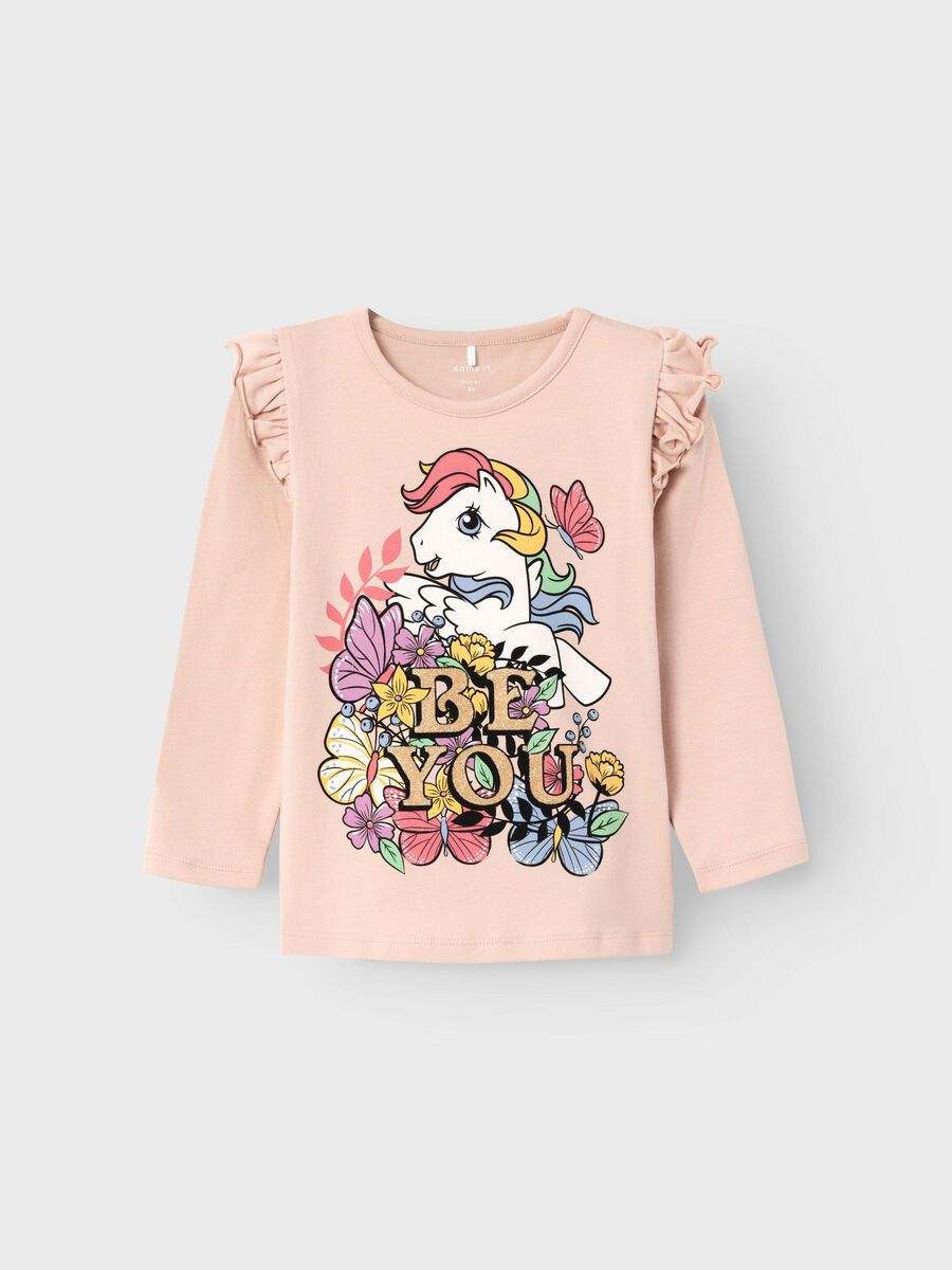 MY LITTLE PONY LONG SLEEVED | Italy TOP NAME - Pink Girls\' Toddler | IT®