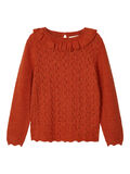 Name it RUFFLE COLLAR KNITTED JUMPER, Ginger Bread, highres - 13183338_GingerBread_001.jpg