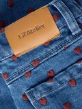 Product image thumbnail 6 EMBROIDERED  LOOSE FIT JEANS, Dark Blue Denim