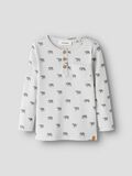 Product image thumbnail 1 PRINT TOP MET LANGE MOUWEN, Glacier Gray