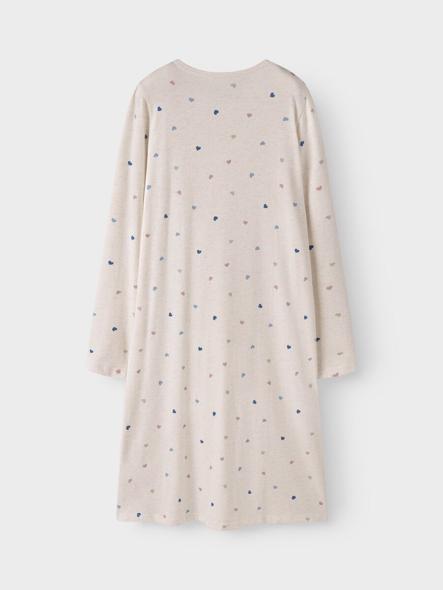 Product carousel image - BIOLOGISCH KATOEN NACHTHEMD, Peyote Melange | 2