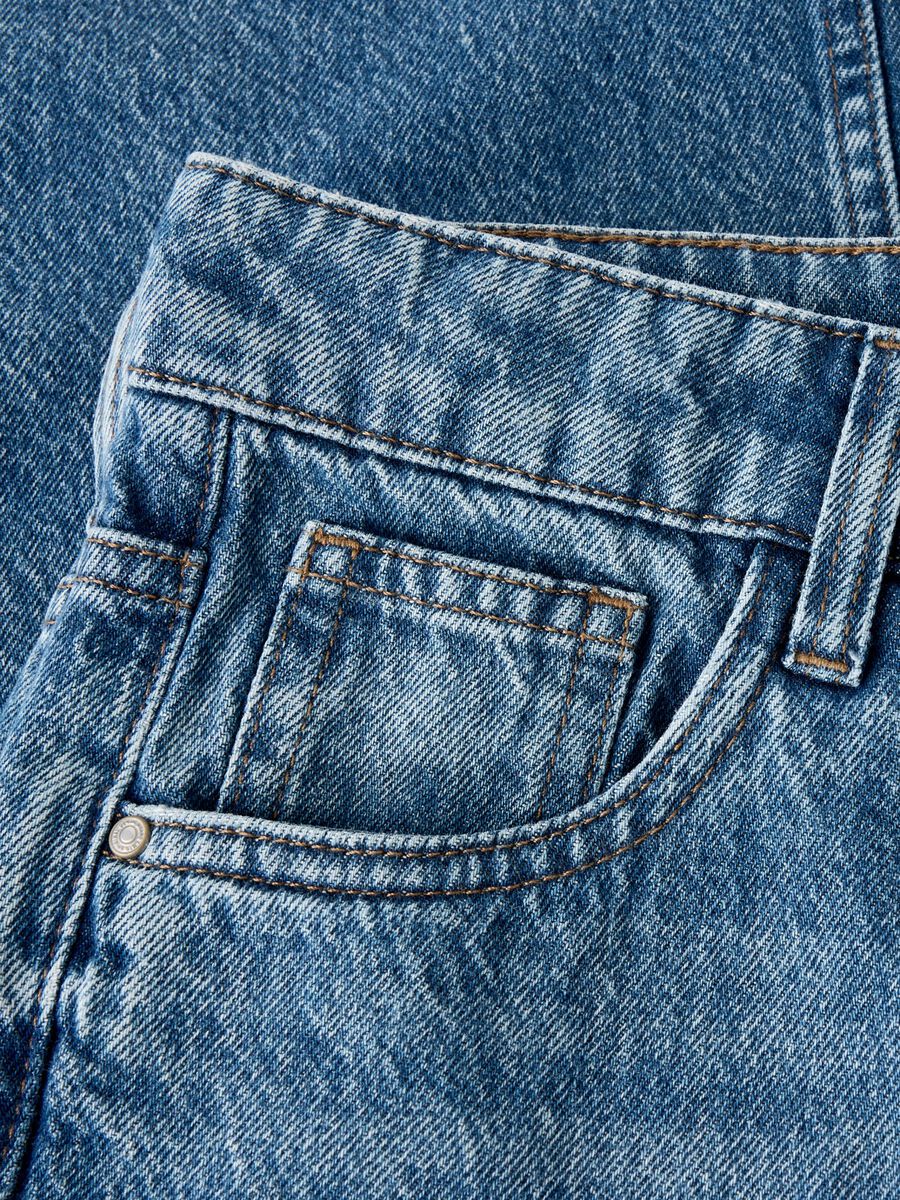 Carousel image 4 LOOSE FIT JEANS, Medium Blue Denim