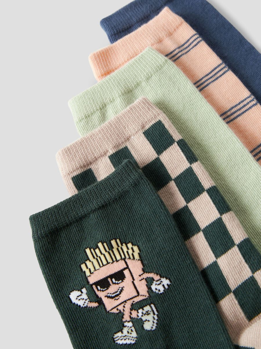 Carousel image - 5ER-PACK SOCKEN, Chateau Gray | 2