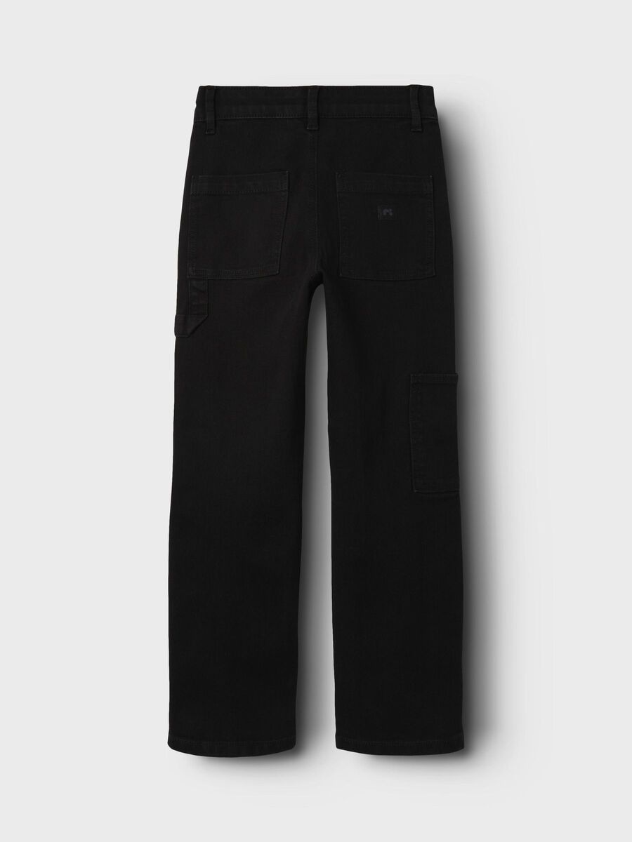 name it STRAIGHT LEG JEANS, Black Denim, highres - 13240394_BlackDenim_002.jpg