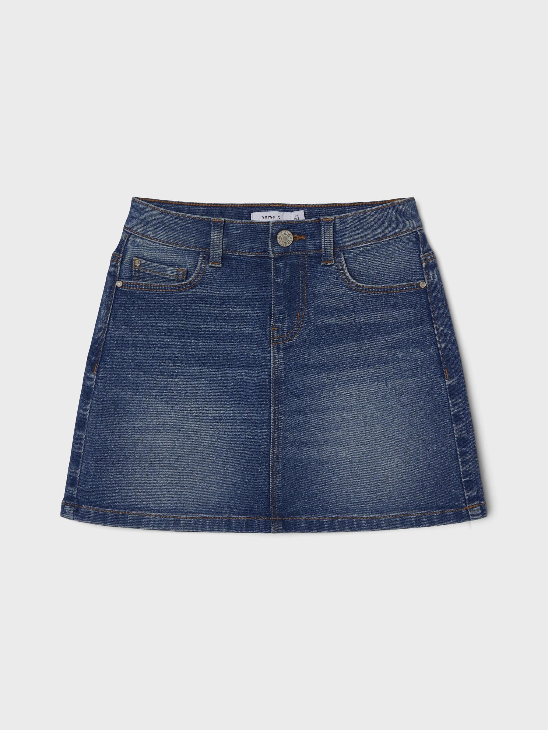SHORT DENIM SKIRT