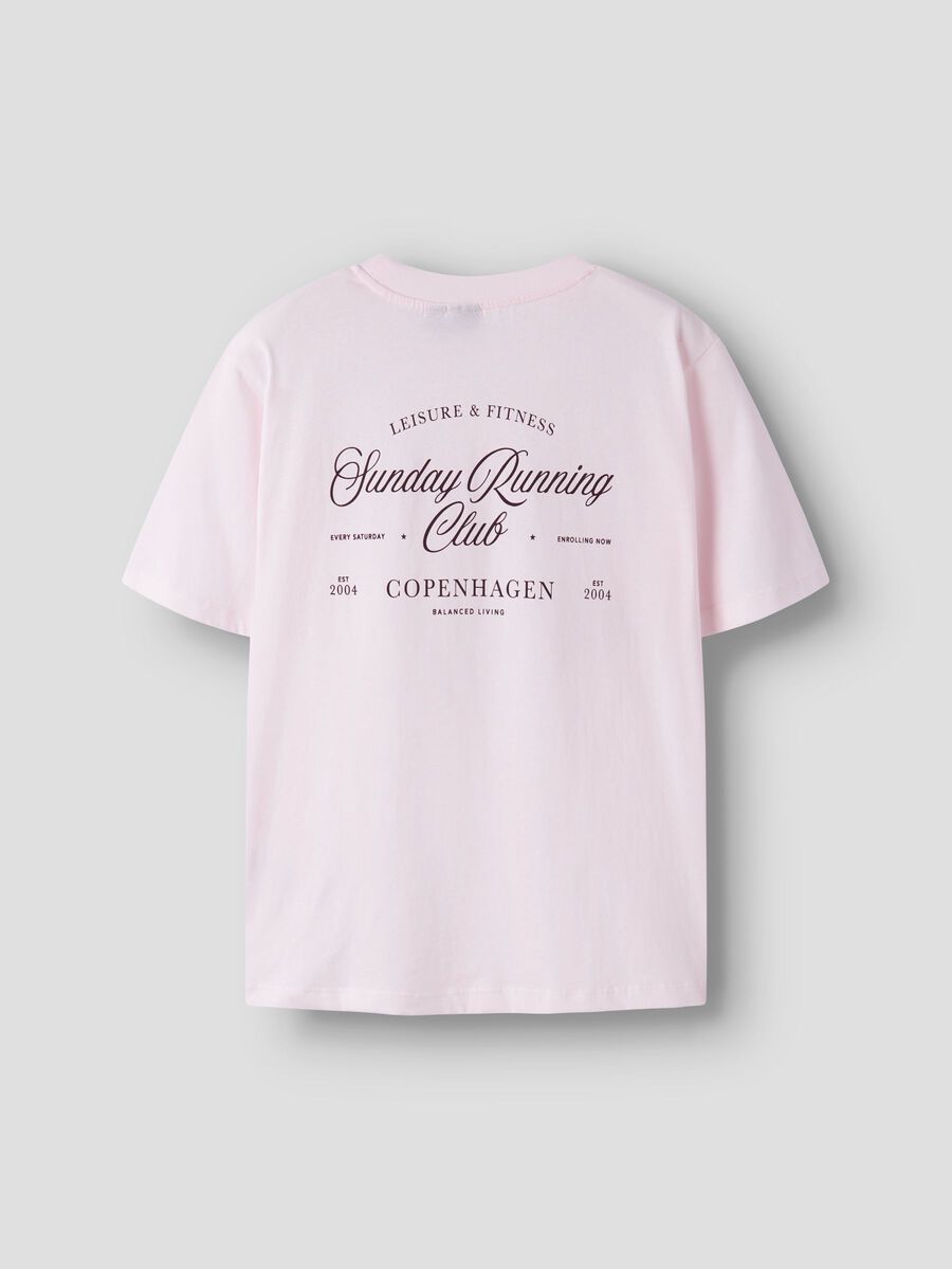 Product carousel image - LOOSE FIT T-SHIRT, Pink Marshmallow | 2