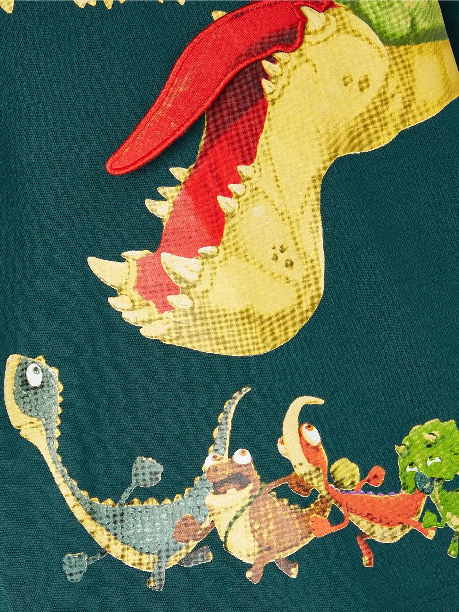 Carousel image - GIGANTOSAURUS TOP MED LANGE &AElig;RMER, Sea Moss | 3