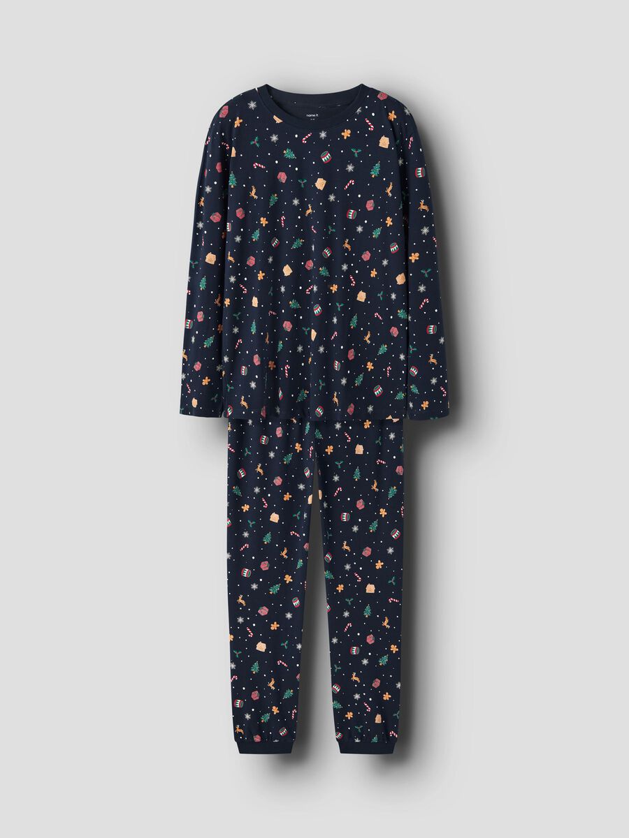 Carousel image - CHRISTMAS ADULT NIGHTSET, Navy Blazer | 1