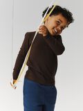 Product image thumbnail 2 ORGANIC COTTON LONG SLEEVED TOP, Coffee Bean
