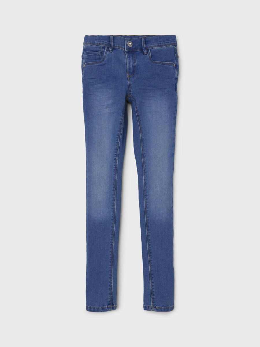 STRETCHY SKINNY FIT JEANS - Girls' | Blue | NAME IT® Italy