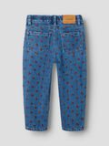 Product image thumbnail 4 EMBROIDERED  LOOSE FIT JEANS, Dark Blue Denim