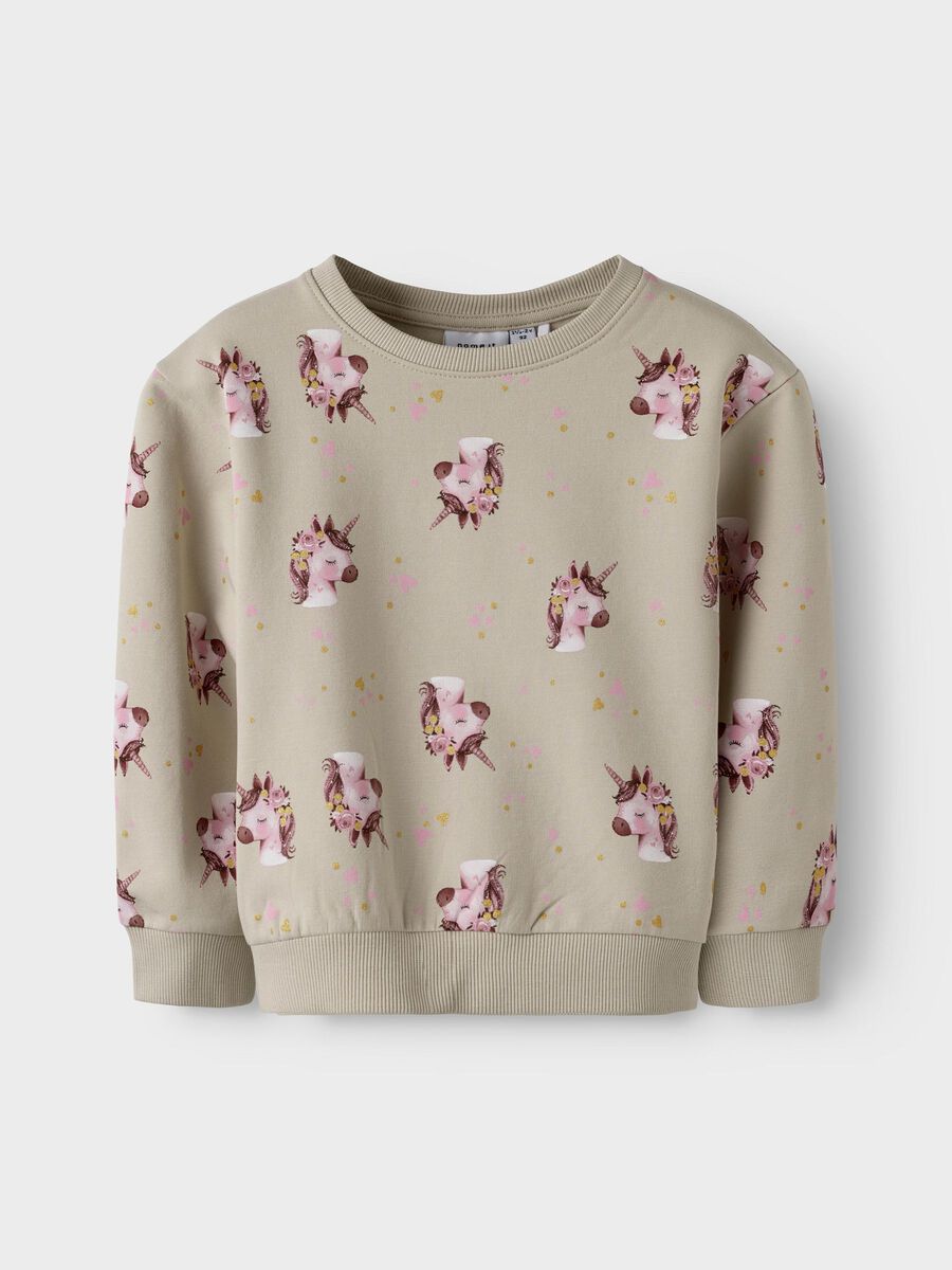 Name it REGULAR FIT SWEATSHIRT, Peyote, highres - 13248457_Peyote_003.jpg