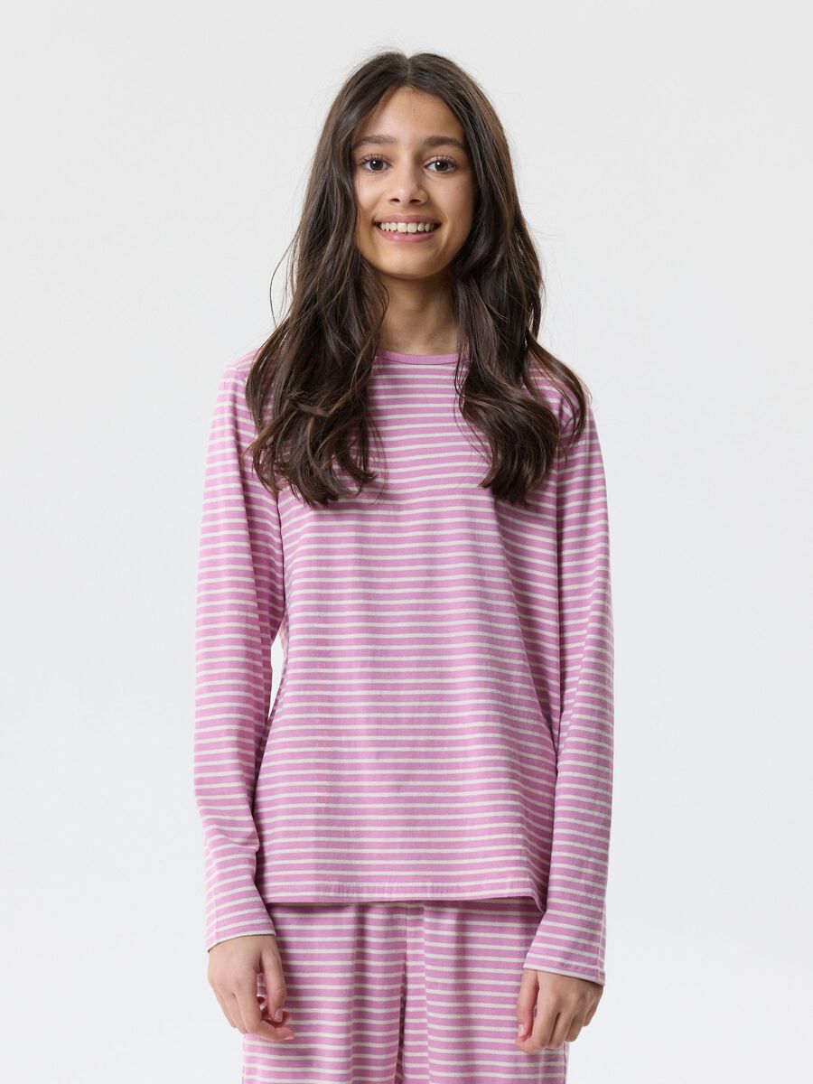 Carousel image 6 LONG SLEEVED PYJAMA SET, Mauve Orchid