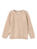 Name it LONG SLEEVED KNITTED PULLOVER, Warm Sand, highres - 13224166_WarmSand_1071902_001.jpg