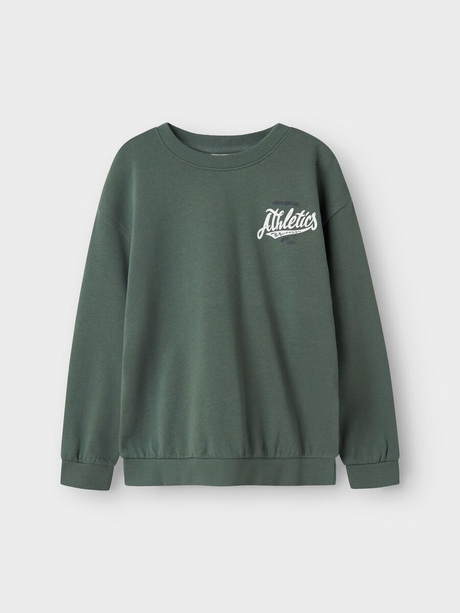 Product carousel image 1 REGULAR FIT SWEATSHIRT, Dark Forest