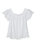 Name it DE MANGA CORTA CON ENCAJE BLUSA, Bright White, highres - 13179550_BrightWhite_001.jpg