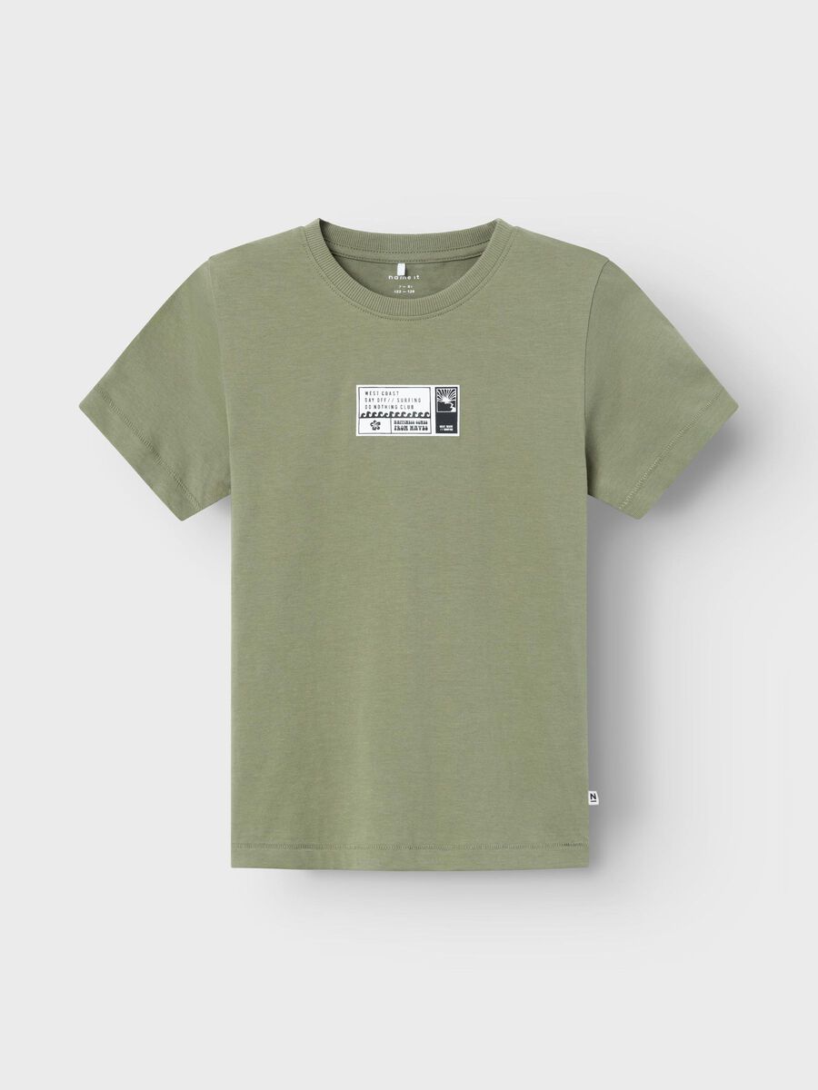 Name it COUPE CLASSIQUE T-SHIRT, Oil Green, highres - 13229922_OilGreen_003.jpg
