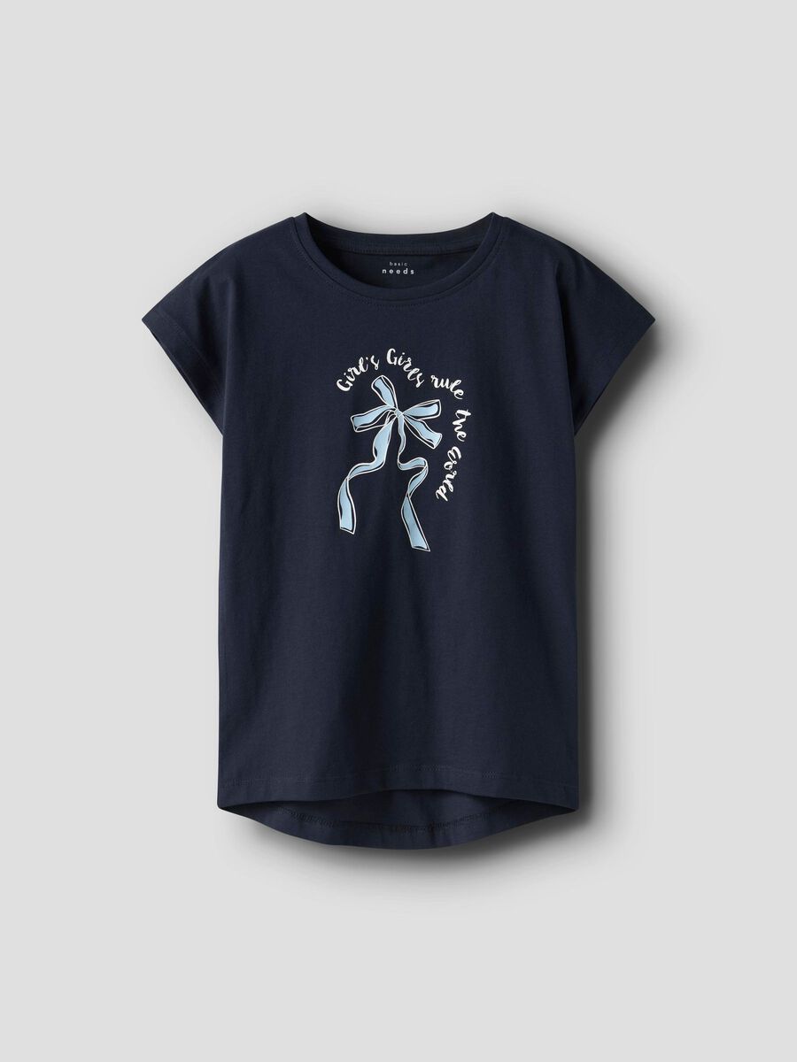 name it PRINTED CAP SLEEVE TOP, Dark Sapphire, highres - 13228210_DarkSapphire_1203429_003.jpg