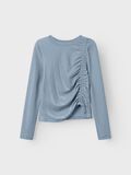Product image thumbnail - GLIMMER TOP MED LANGE &AElig;RMER, Ashley Blue | 1