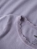 Product image thumbnail - BASIC LONG SLEEVED TOP, Heirloom Lilac | 3