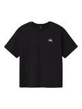 name it ØKOLOGISK BOMULD T-SHIRT, Black, highres - 13242833_Black_001.jpg