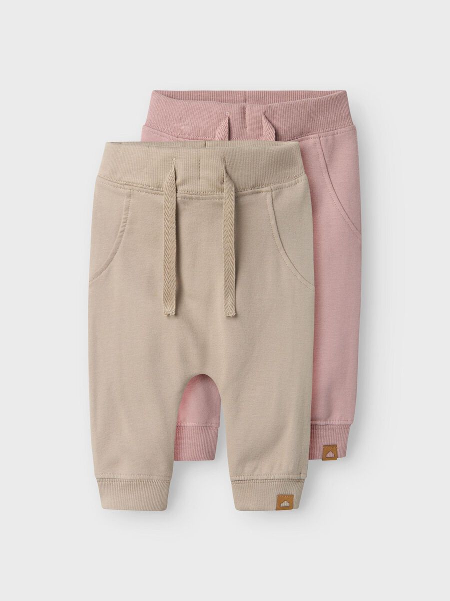 name it 2 PACK SWEATPANTS, Pure Cashmere, highres - 13212948_PureCashmere_1119724_003.jpg