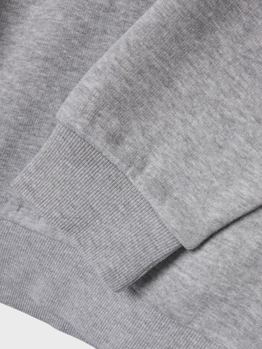 name it REGULAR FIT SWEATSHIRT, Grey Melange, highres - 13239605_GreyMelange_005.jpg