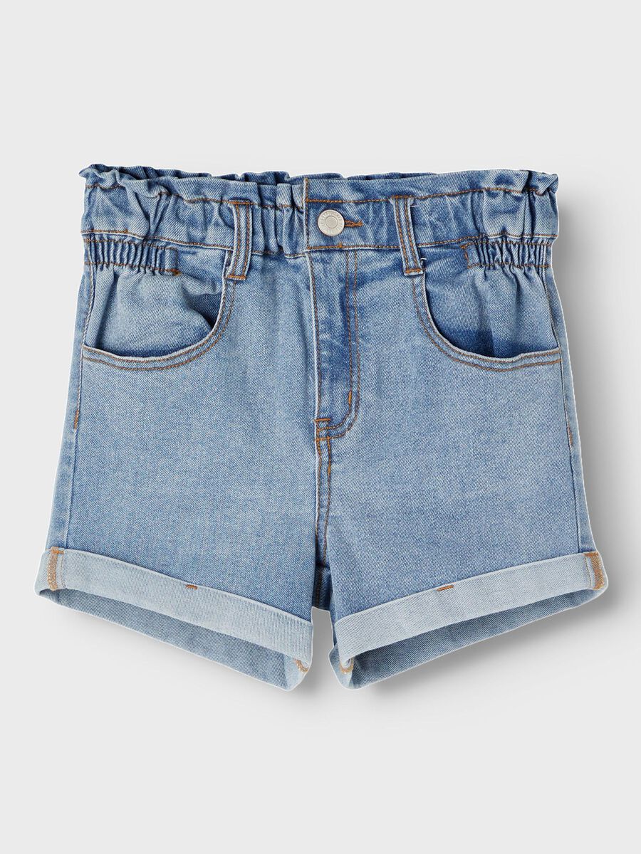 name it À COUPE BAGGY SHORTS EN JEAN, Light Blue Denim, highres - 13199457_LightBlueDenim_003.jpg