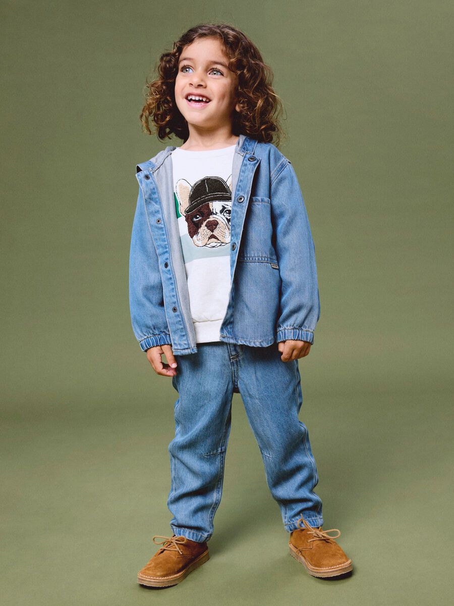 Carousel image 3 REGULAR FIT SWEATSHIRT, Peyote Melange
