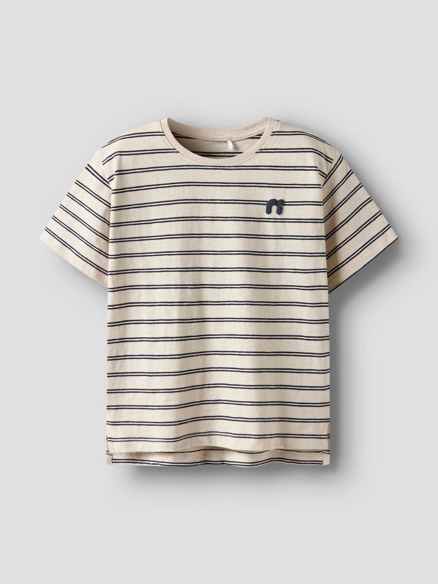 name it REGULAR FIT T-SHIRT, Whitecap Gray, highres - 13244046_WhitecapGray_1203294_003.jpg