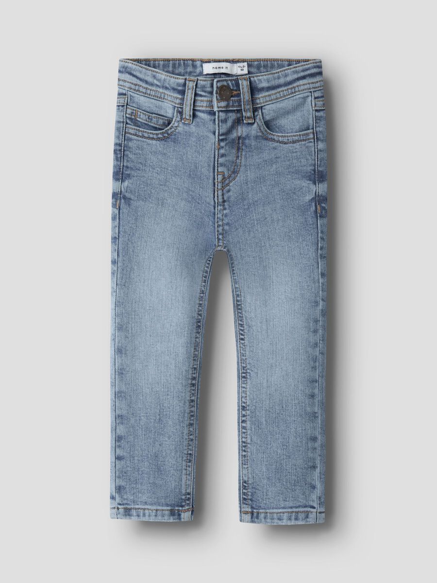 Product carousel image 1 SLIM FIT JEANS, Medium Blue Denim