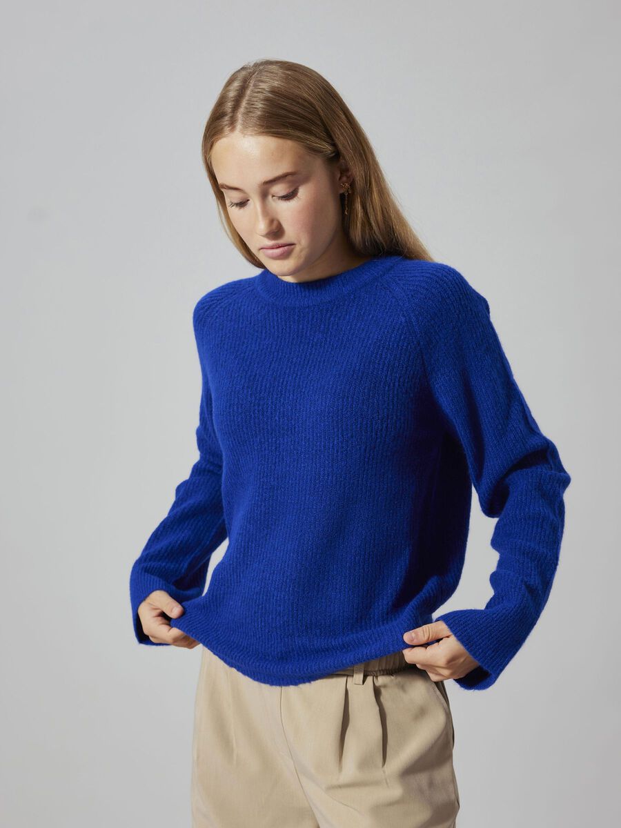 name it LONG SLEEVED KNITTED PULLOVER, Bluing, highres - 13245653_Bluing_1200489_008.jpg