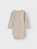 Name it LONG SLEEVED RIB ROMPER, Pure Cashmere, highres - 13198041_PureCashmere_002.jpg