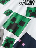 Product image thumbnail - MINECRAFT TOP, Bright White | 3