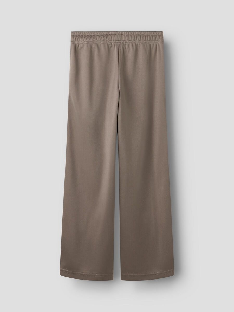 Product carousel image - WIDE LEG TROUSERS, Mocha Meringue | 2
