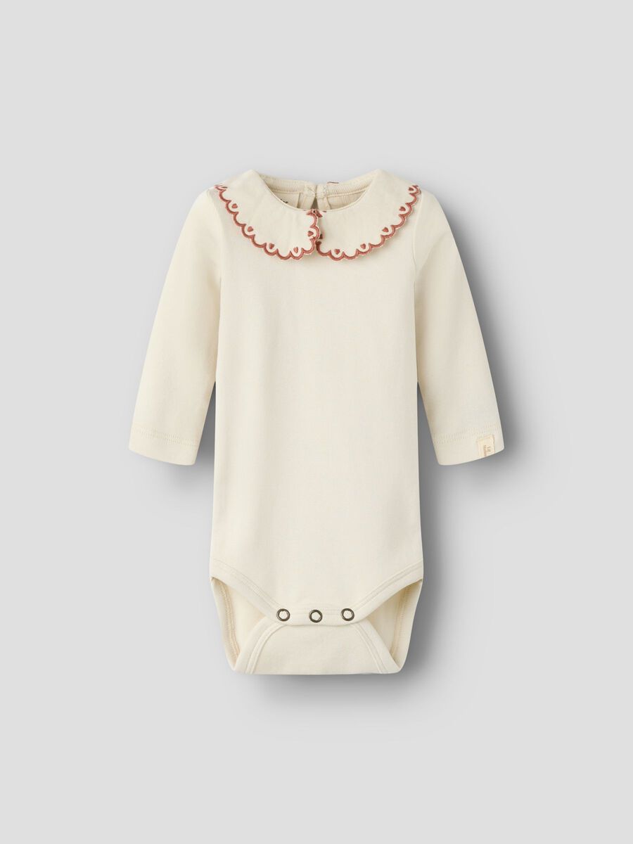 Product carousel image 1 LONG SLEEVED ROMPER, Turtledove