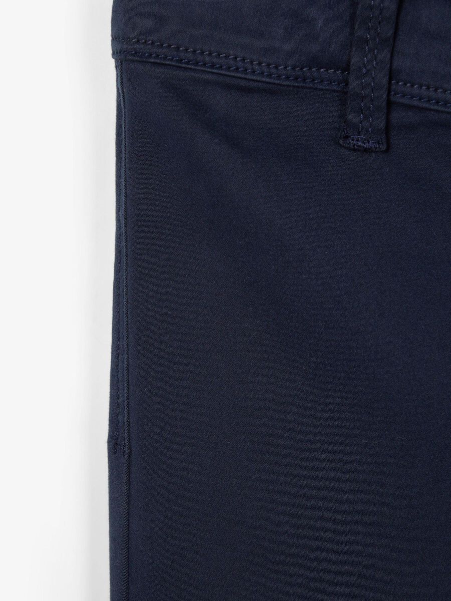 Carousel image 7 COTTON TWILL LEGGINGS, Dark Sapphire