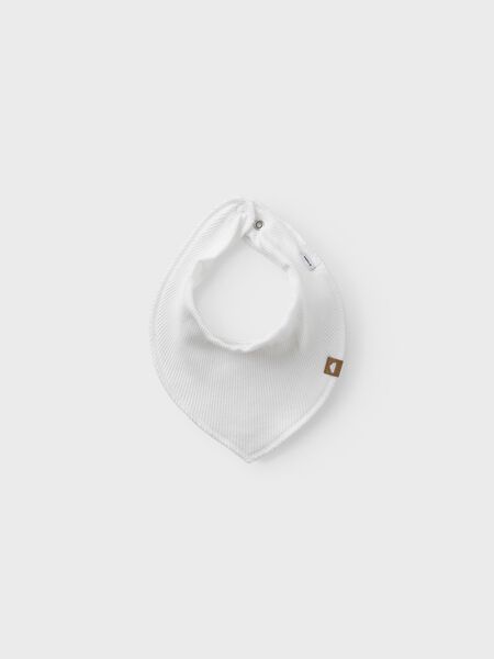 Name it RIB FLEECE SCARF BIB, Bright White, highres - 13217815_BrightWhite_003.jpg