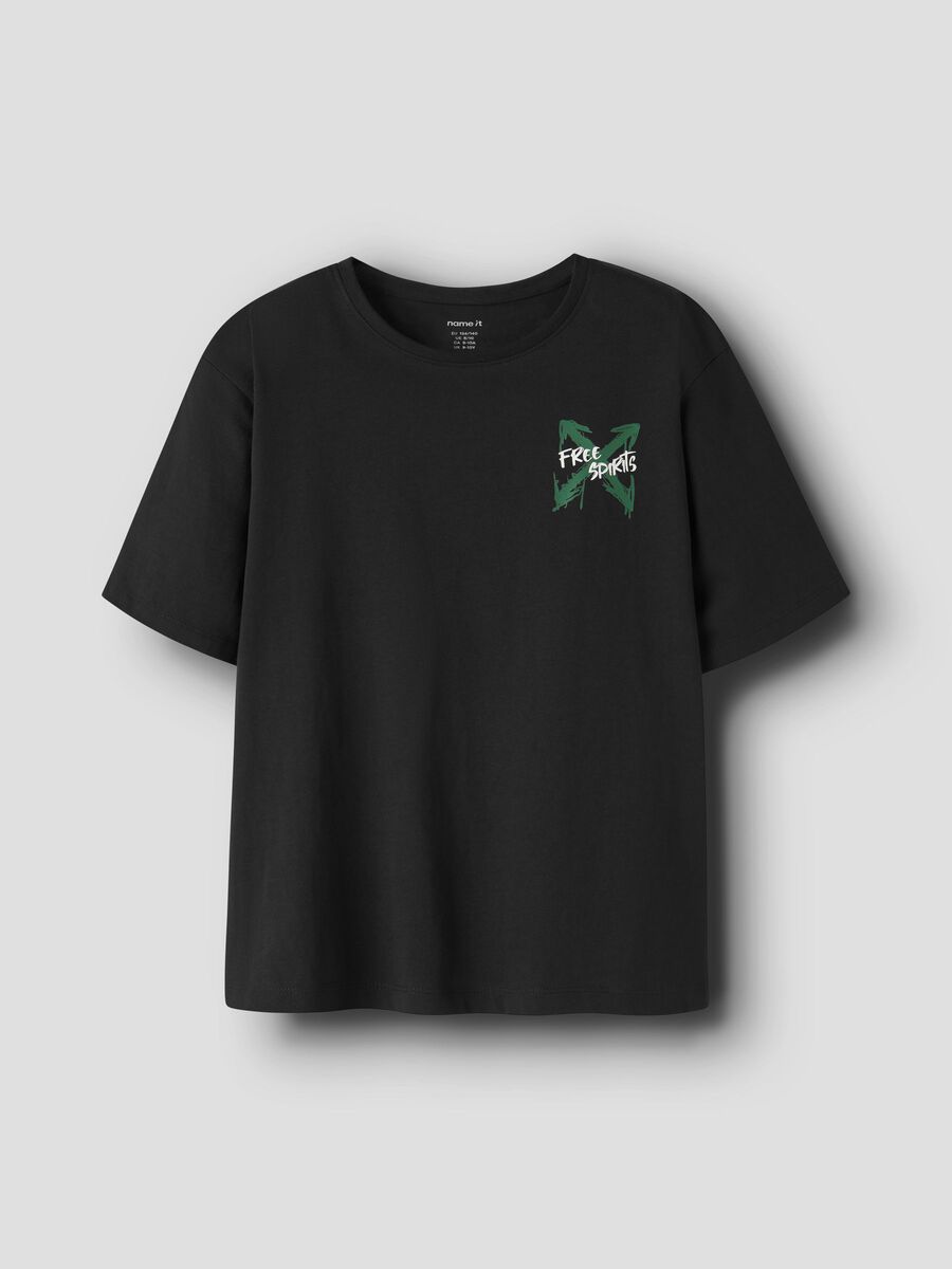 Product carousel image - &Oslash;KOLOGISK BOMULD T-SHIRT, Black | 1