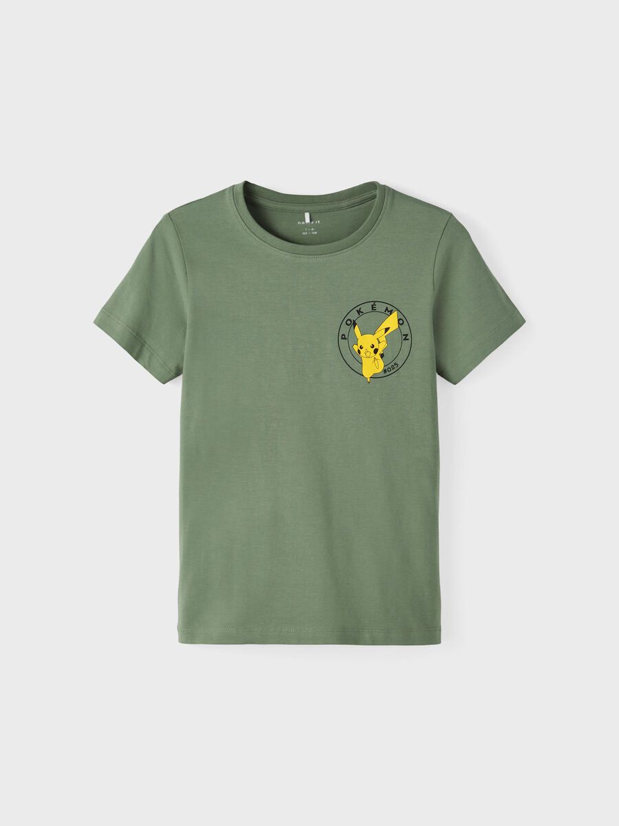 Name it À IMPRIMÉ POKÉMON T-SHIRT, Hedge Green, highres - 13209045_HedgeGreen_003.jpg