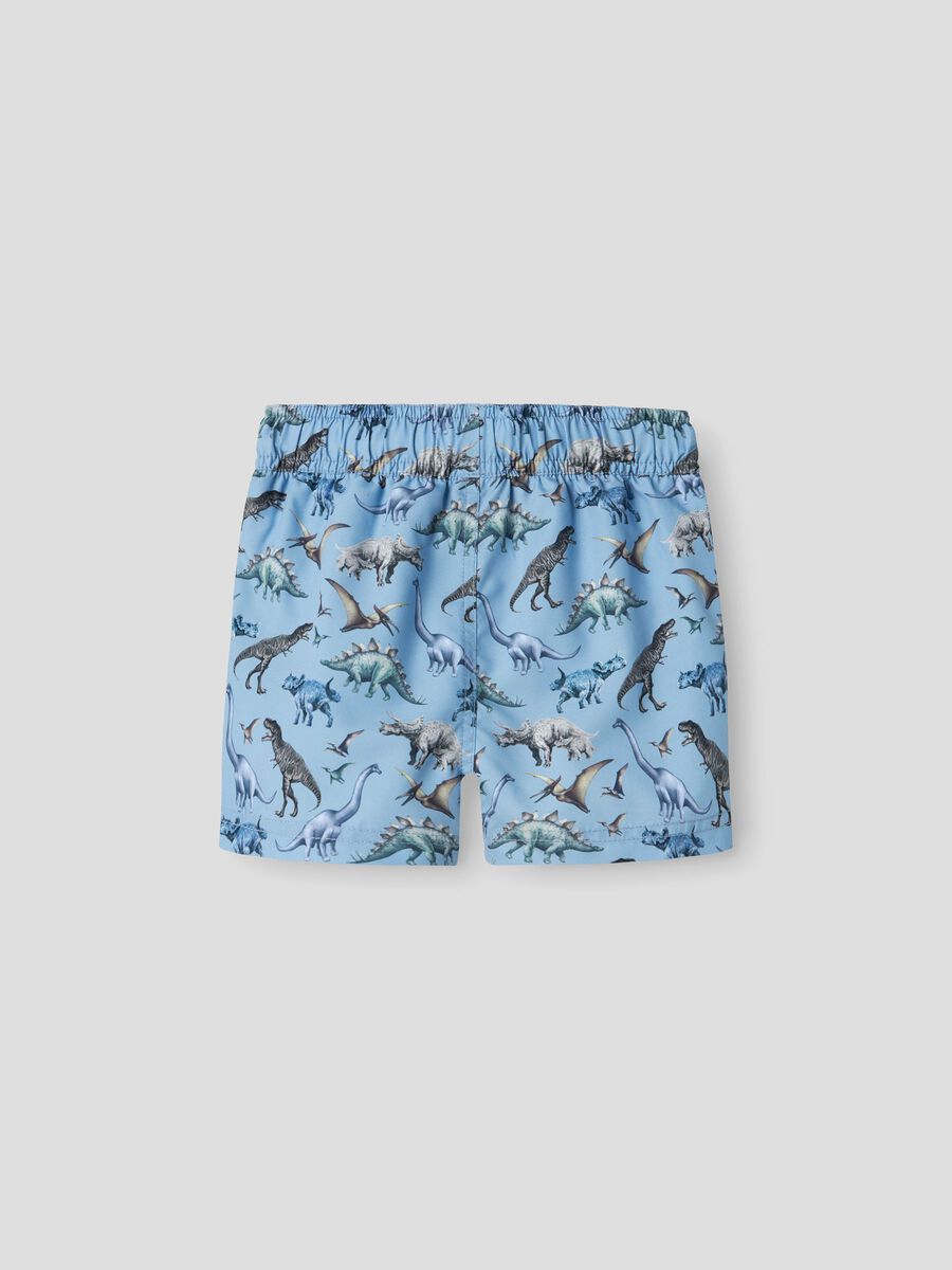 Carousel image - PRINTET BADESHORTS, Mountain Spring | 4