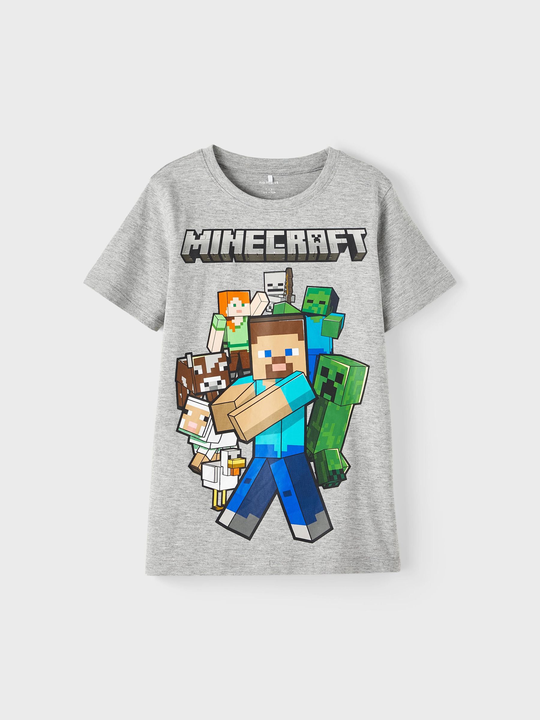 MAGLIETTA MINECRAFT © MOJANG AB. TM - Grigio antracite | ZARA Italia / Italy