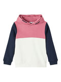 Name it STYLE COLOR BLOCK SWEAT À CAPUCHE, Rose Wine, highres - 13204843_RoseWine_001.jpg