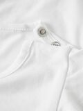 Product image thumbnail - ORGANIC COTTON ROMPER, Bright White | 3