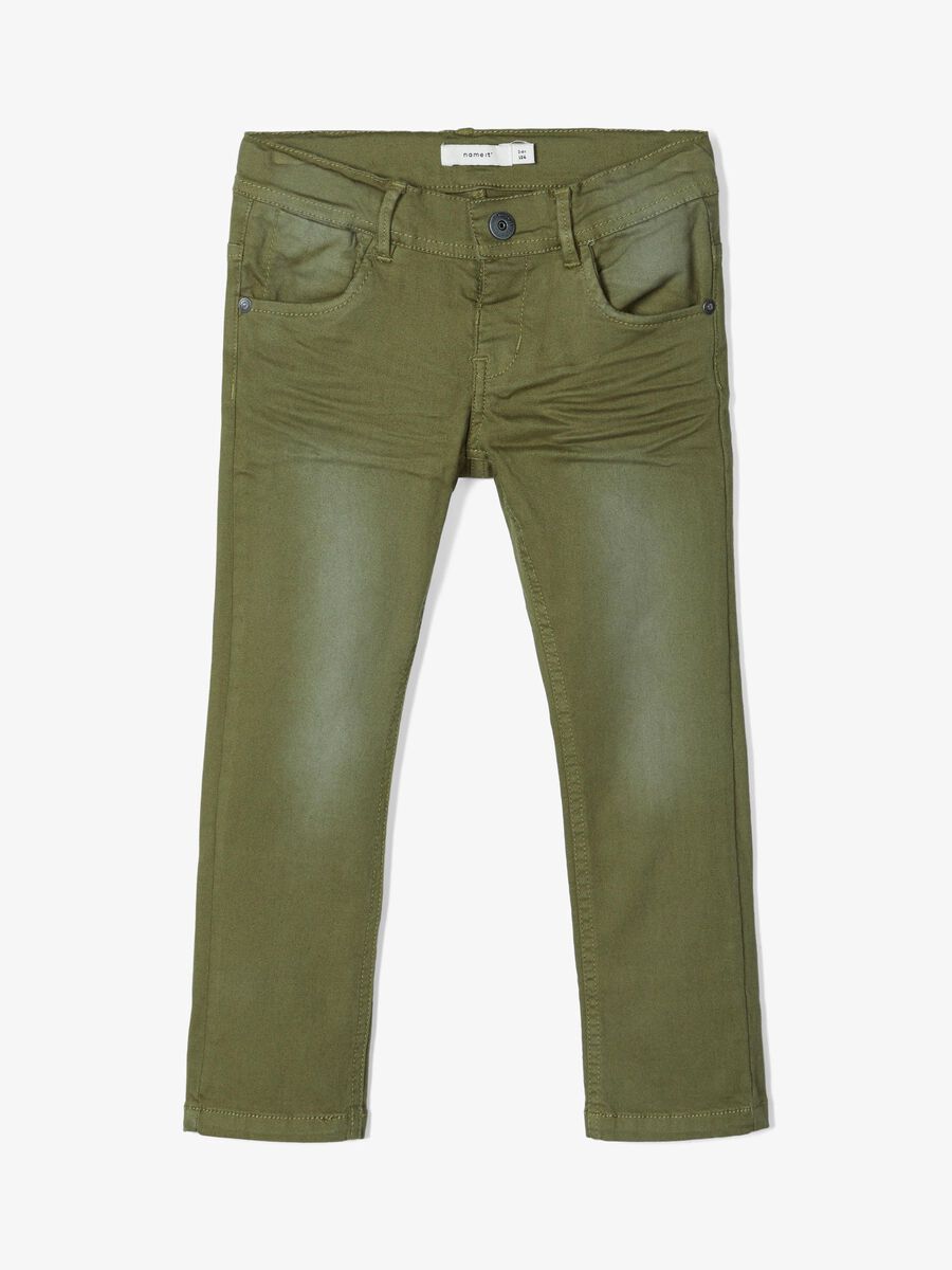 Name it REGULAR FIT TWILL TROUSERS, Loden Green, highres - 13174625_LodenGreen_003.jpg
