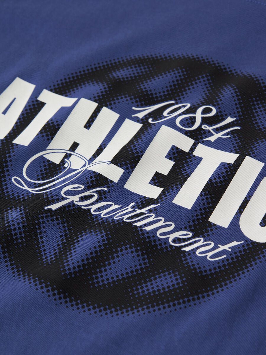 Carousel image - BIOLOGISCH KATOEN T-SHIRT, Deep Ultramarine | 3