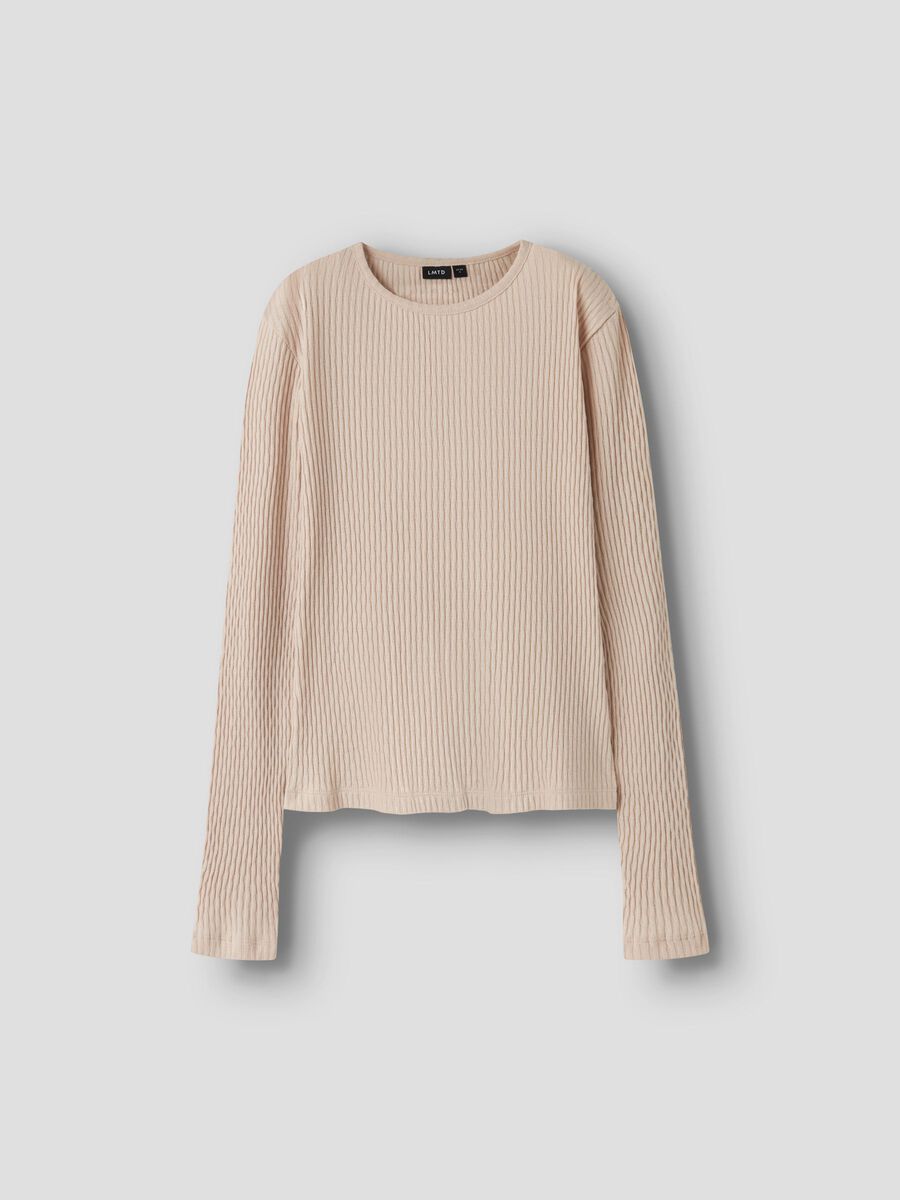 Product carousel image - À MANCHES LONGUES TOP À MANCHES LONGUES, Oatmeal | 1