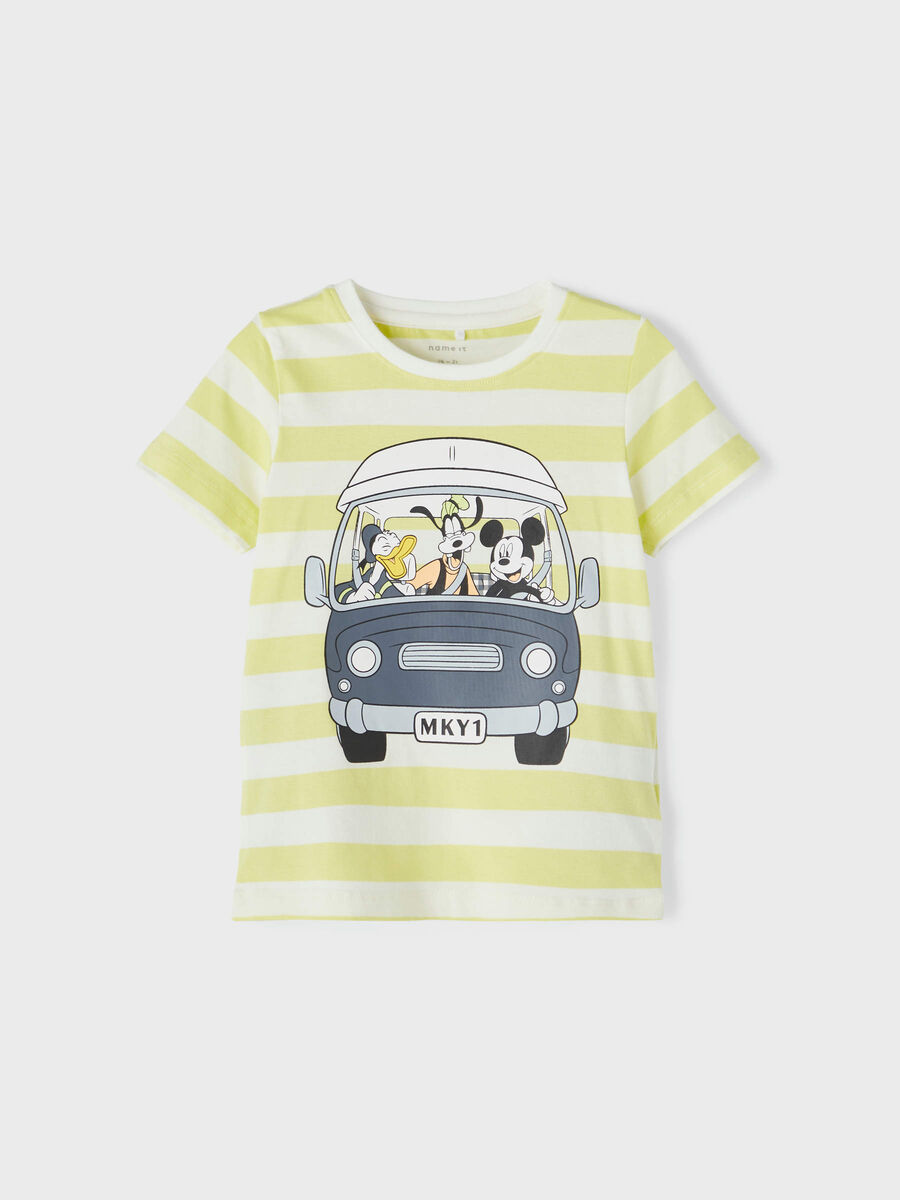 Name it À MOTIF DISNEY MICKEY MOUSE T-SHIRT, Sunny Lime, highres - 13203518_SunnyLime_003.jpg